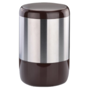 Swing lid waste bin 6L E06 Dark Brown